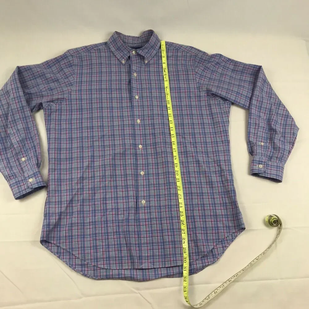 Vintage POLO RALPH LAUREN‎ Mens Long Sleeve Cotton Classic , Size Med